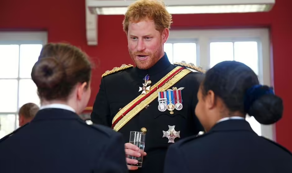 J'ai vu le prince Harry lors d'une visite royale et sa haine pour un aspect a été très remarquée".