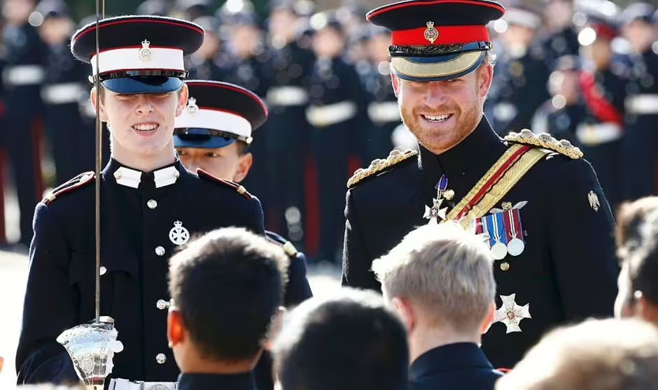 J'ai vu le prince Harry lors d'une visite royale et sa haine pour un aspect a été très remarquée".