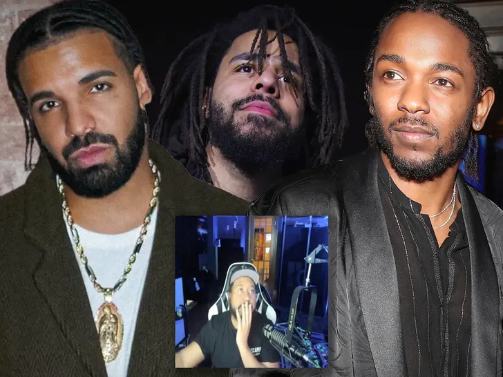 Drake choqué par les excuses de J. Cole à Kendrick Lamar, selon Akademiks