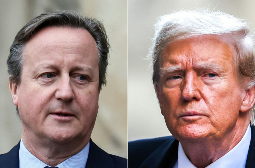  Le ministre des affaires étrangères, David Cameron, rencontre Donald Trump aux États-Unis malgré ses commentaires « diviseurs et stupides ».