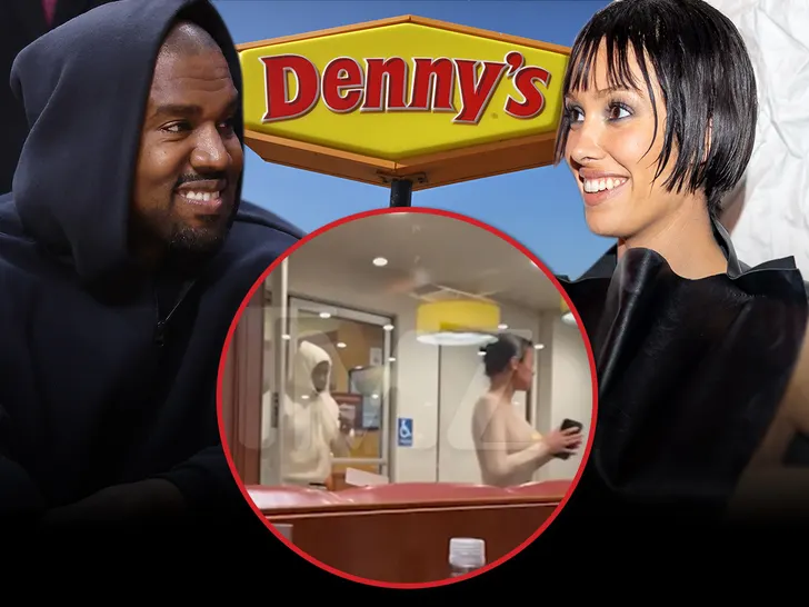 Kanye West et Bianca Censori dînent chez Denny's au milieu de grands changements chez Yeezy