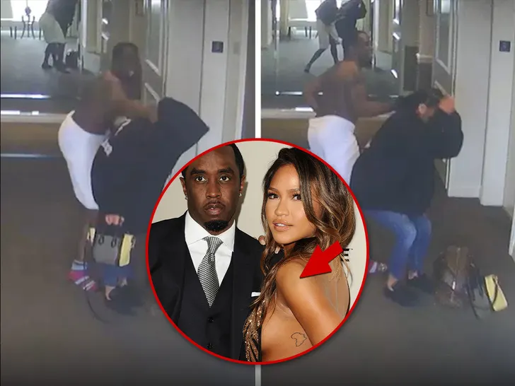 Photos de Cassie montrant des blessures lors d'une première de film quelques jours après l'agression de Diddy