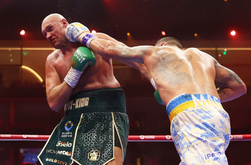  Oleksandr Usyk bat Tyson Fury et devient champion du monde incontesté des poids lourds à Riyadh