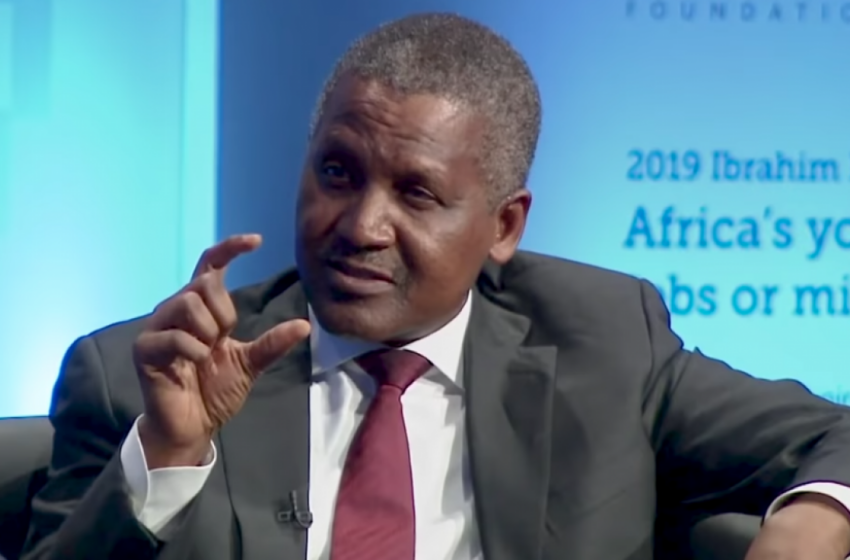  J’ai besoin de 35 visas pour voyager en Afrique – Dangote