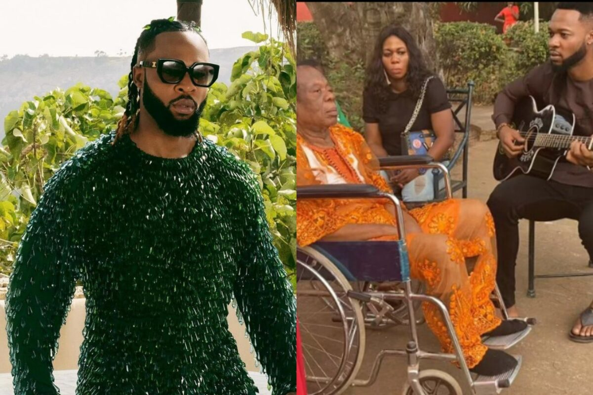 Le chanteur Flavour a perdu son père