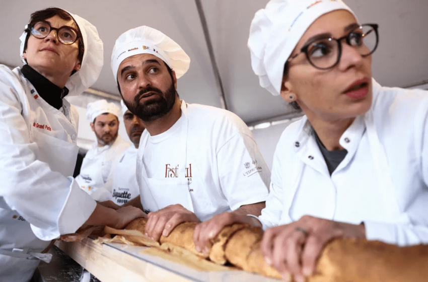  La France remporte la plus longue baguette du monde, détrônant l’Italie