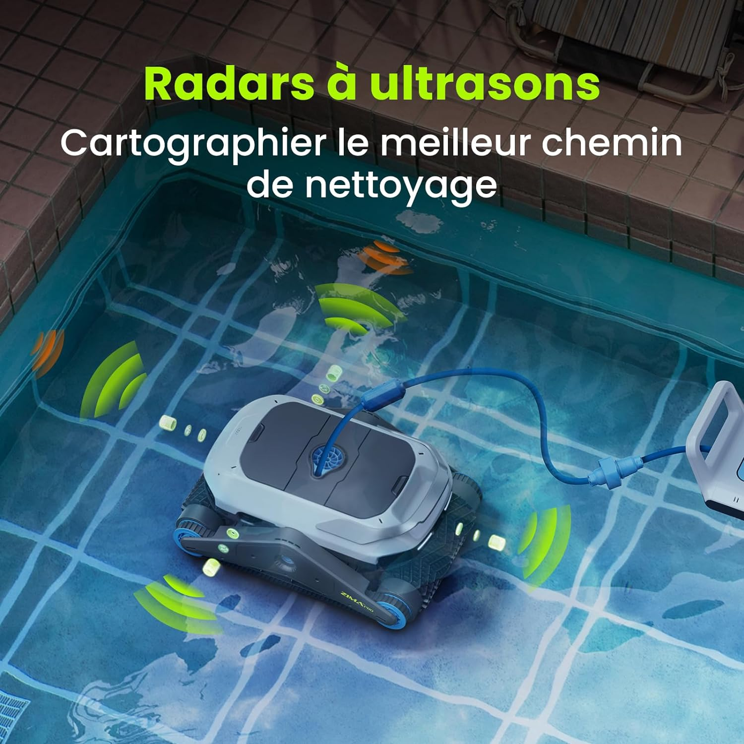 Offre spéciale sur le robot nettoyeur de piscine Degrii Zima Pro version 2024