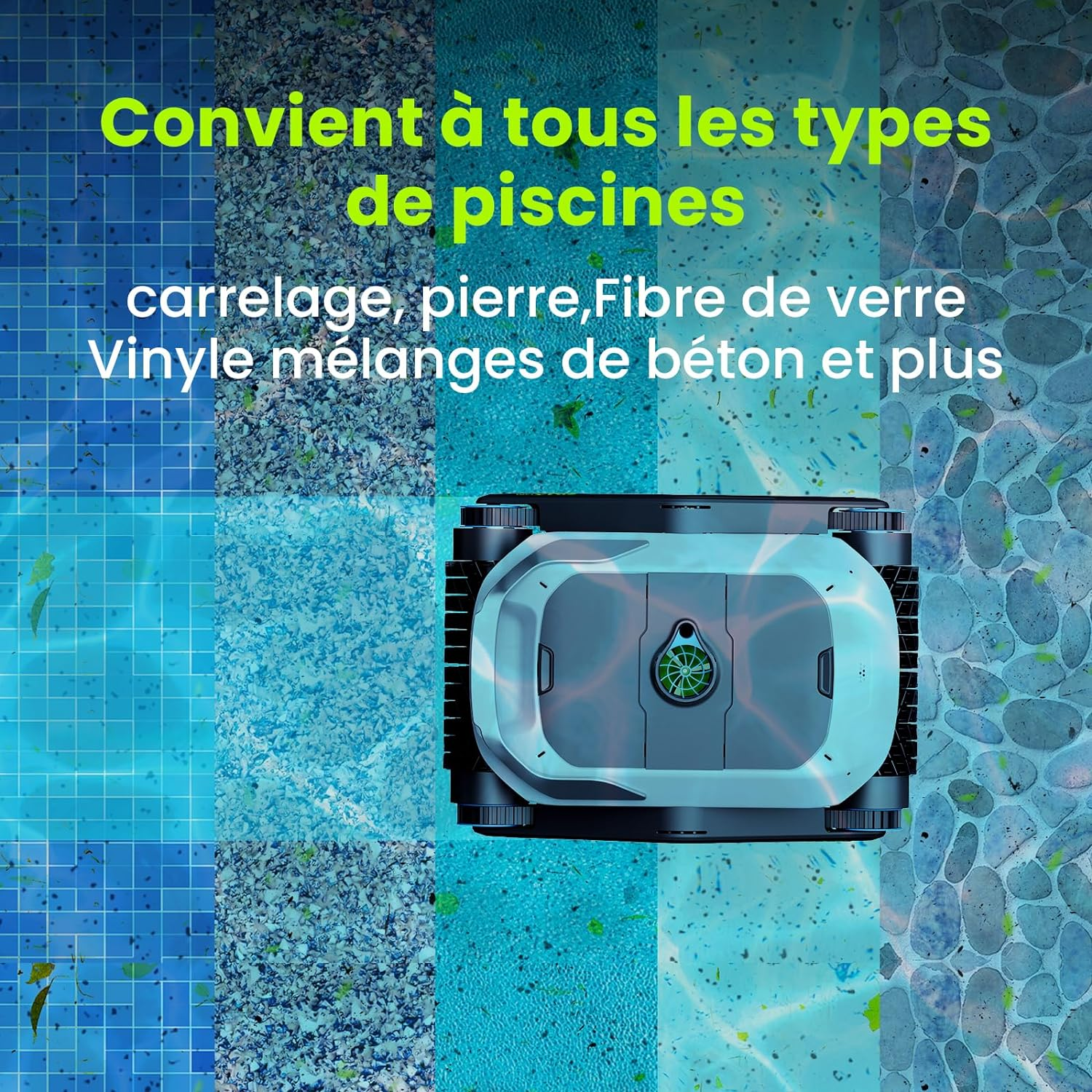 Offre spéciale sur le robot nettoyeur de piscine Degrii Zima Pro version 2024