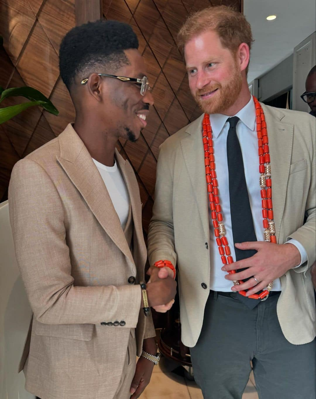 Moses Bliss Reconnaissant d'avoir Rencontré Harry & Meghan