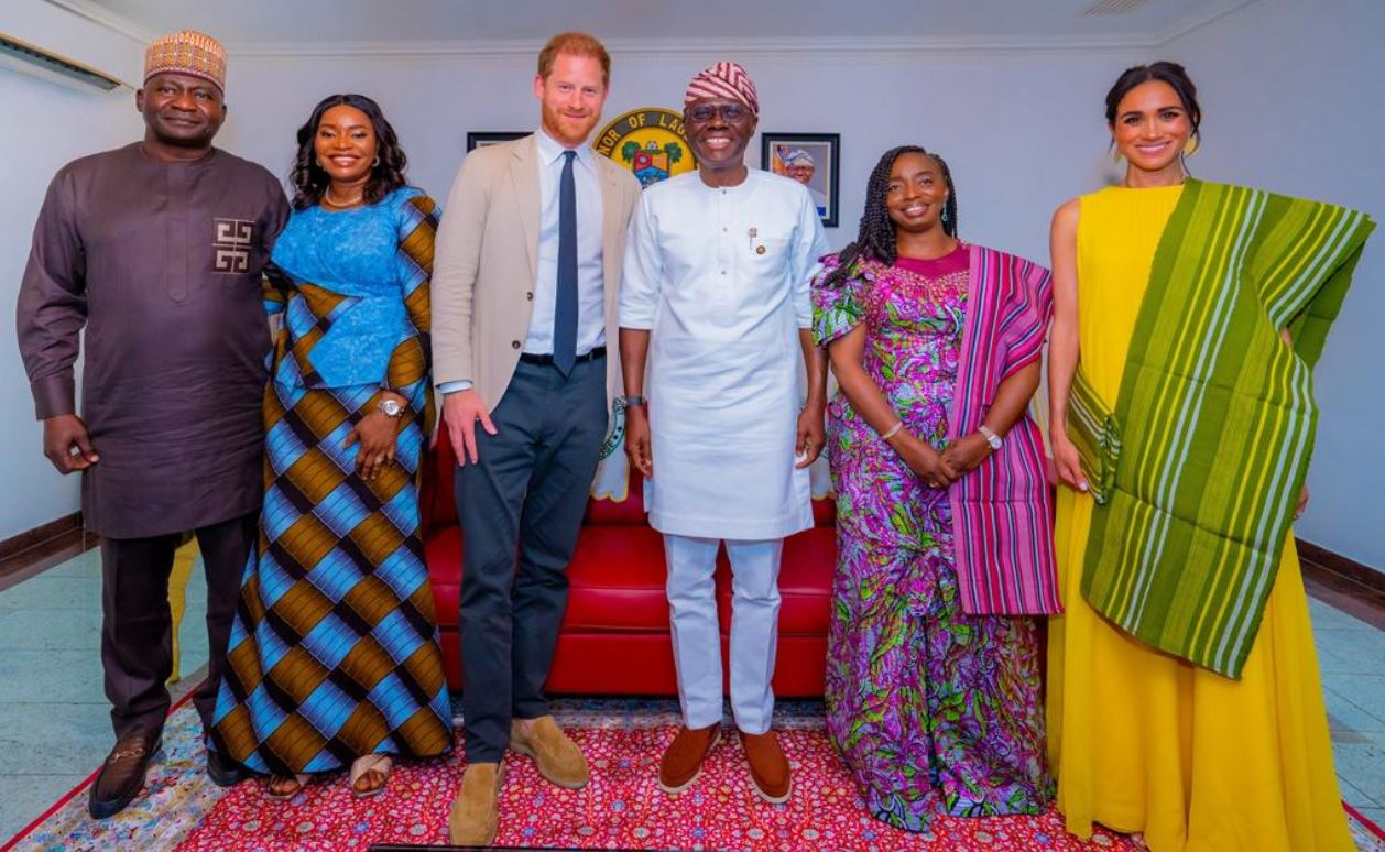 Sanwo-Olu Accueille le Prince Harry et Meghan Markle