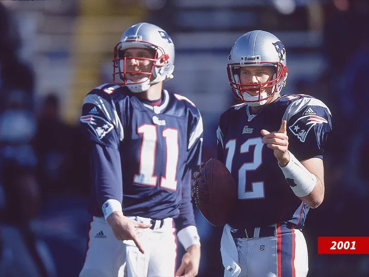 Drew Bledsoe continue de se moquer de Tom Brady avec des allusions à Gisele Bündchen