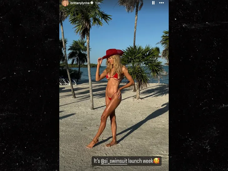  Brittany Mahomes partage des photos exclusives des coulisses de la séance photo pour le maillot de bain SI