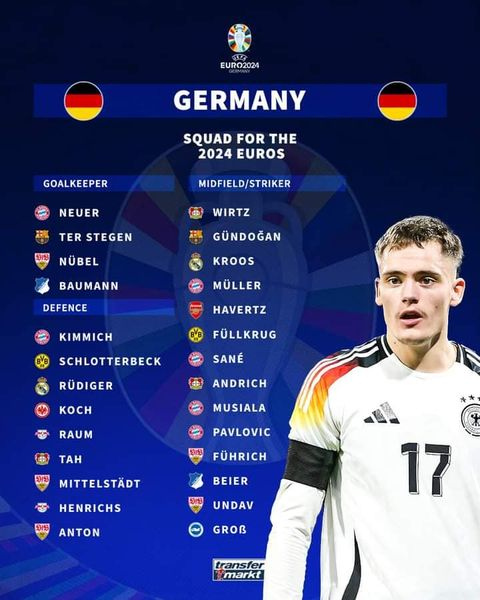 Kroos et Undav repris, Hummels absent : l’Allemagne dévoile sa sélection pour son Euro