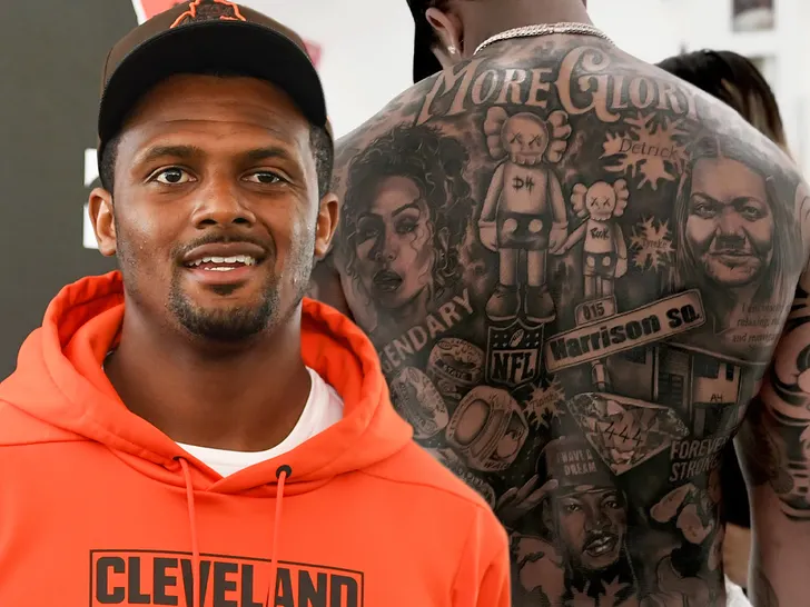  Deshaun Watson Arbore un Enorme Tatouage en Hommage à sa Petite Amie