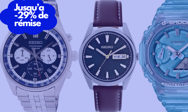 Vente Flash : 21 montres de luxe sont en baisse sur AMAZON en offre limitée !