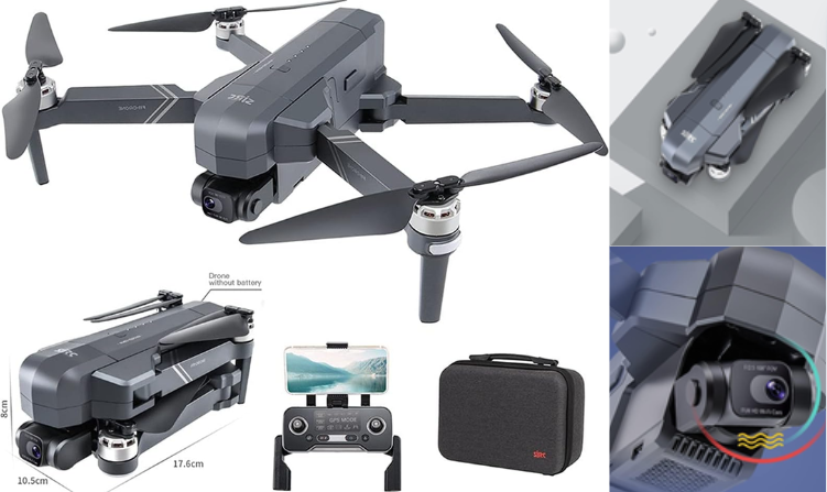  Le Drône Ruko F11 Pro : Profiter d’un drone pliable avec une caméra 4K et des fonctionnalités avancées de vol intelligent