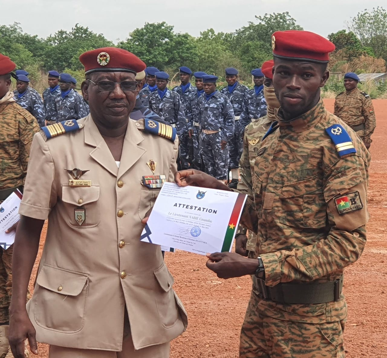 Burkina Faso: Première promotion de Guides Aériens Tactiques Avancés (GATA) désormais opérationnelle