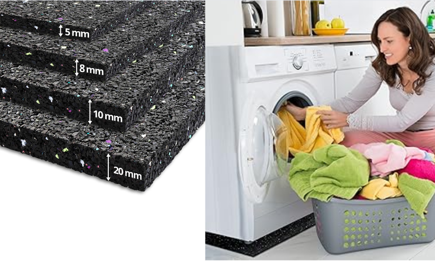 Tapis anti bruit machine à laver : l'Anti-Vibration etm® pour une Utilisation et Silencieuse !