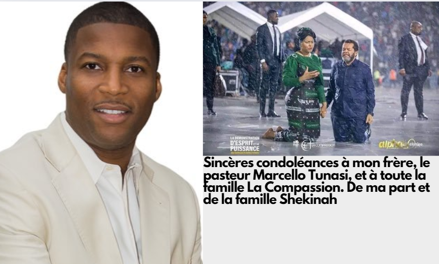 Le Pasteur Gregory Toussaint Présente ses Condoléances à la Famille de Maman Blanche Tunasi