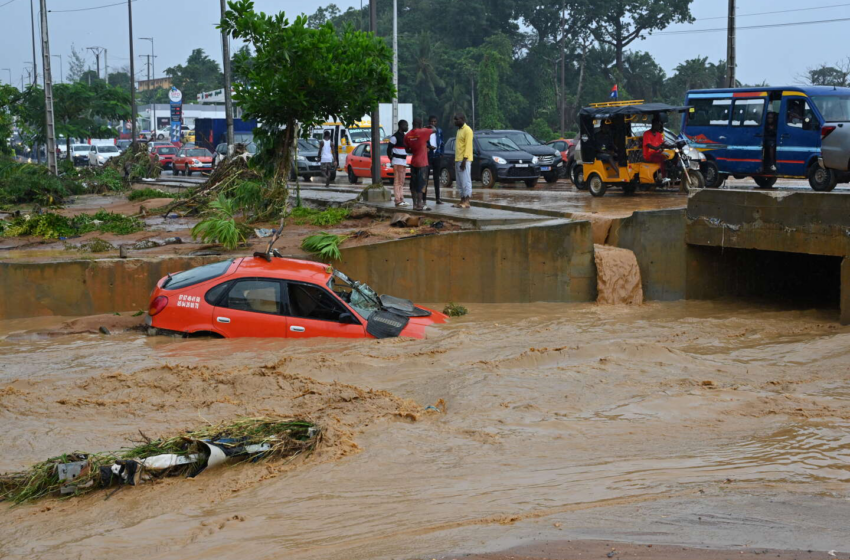  Abidjan : Inondations meurtrières causent 5 décès