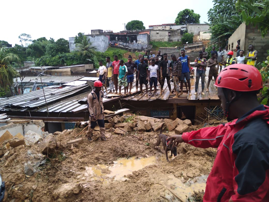 Éboulement à Abidjan : Une Tragédie Sous les Fortes Pluies à Attécoubé-Mossikro