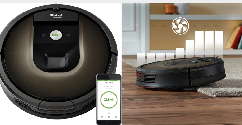  L’aspirateur iRobot Roomba® peut nettoyer les tapis et les sols durs