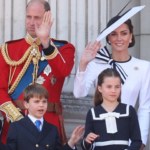 Kate Middleton fait sa première apparition publique depuis six mois lors de la parade d'anniversaire du roi Charles III