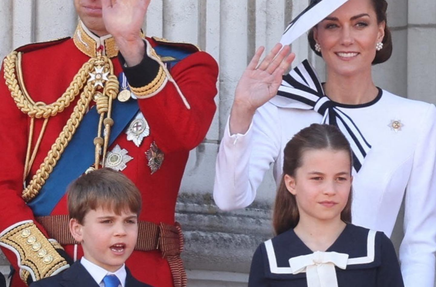  Kate Middleton fait sa première apparition publique depuis six mois lors de la parade d’anniversaire du roi Charles III