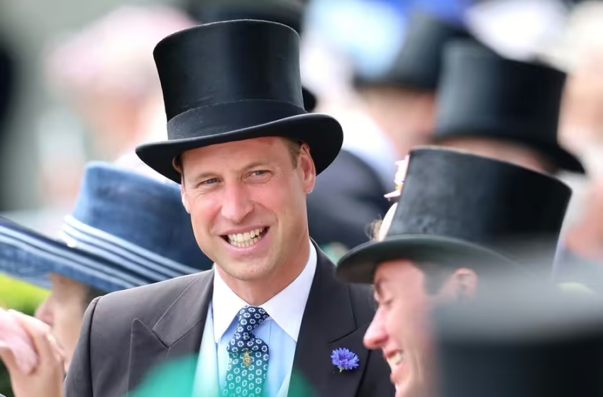  Tout le monde parle de l’apparition du Prince William à Royal Ascot