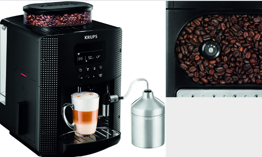 Cette La Machine à Café à Grain Krups est en solde sur AMAZON, offre à durée limitée à 349,99€ au lieu de 384,12€ !