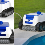 Voici le meilleur robot piscine à moteurs de traction qui convient pour piscines à fond plat ou en pente douce!