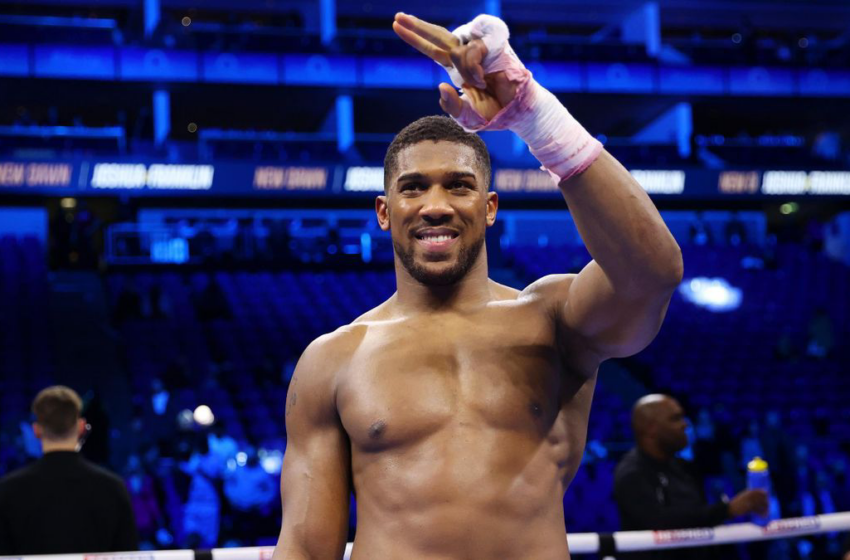  Anthony Joshua Se Prépare à Confronter Tyson Fury : « Je M’en Servirai comme Énergie »