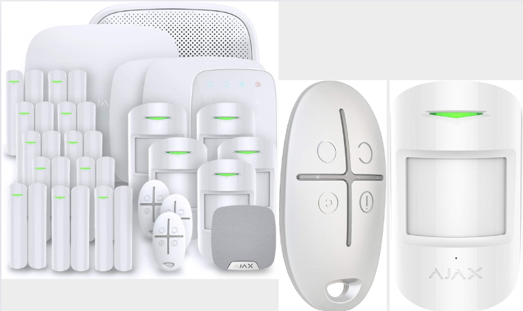  Sécurisez votre maison avec l’Alarme Maison Ajax StarterKit Plus Blanc – Kit 11
