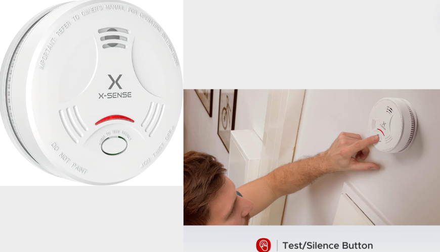 Protégez votre foyer avec le détecteur de fumée X-Sense à longue durée de vie