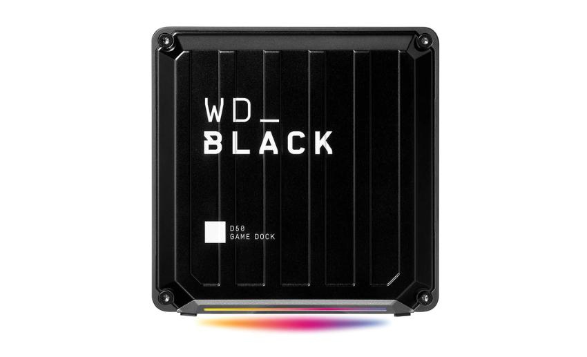  Offre Spéciale : WD_BLACK D50 Game Dock 2 To – Station de Jeu avec Éclairage RVB Personnalisable pour 309,75 € sur Amazon !