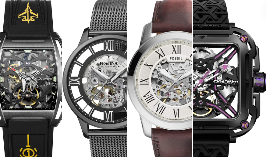 Transparence et Style : Top 10 des Montres Automatiques Squelette Homme à la Pointe de la Mode