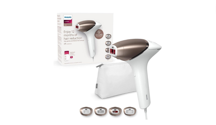  Cet épilateur à lumière pulsée Philips Lumea  détecte votre teint, empêche la repousse des poils et bien plus !