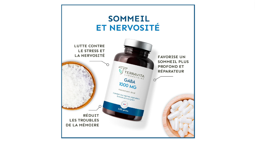 Terravita : Des gelules pour lutter contre le stress,la nervosité et favoriser une humeur positive et un sommeil réparateur