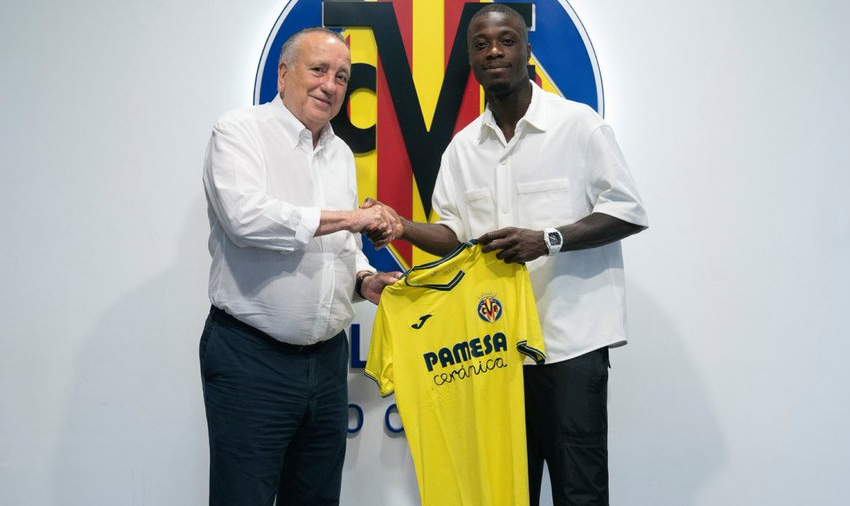  L’Ancien Joueur d’Arsenal, Nicolas Pépé, Rejoint Villarreal avec un Contrat de Deux Ans