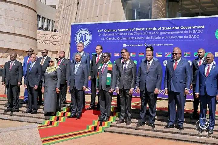 Zimbabwe : Ouverture du 44e Sommet de la SADC à Harare