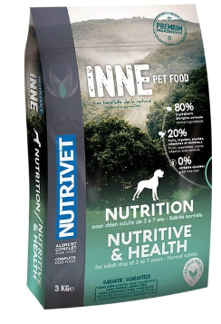 
NUTRIVET - INNE Chien - Croquettes sans Céréales - Chien Adulte