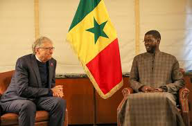 Rencontre entre Bassirou Diomaye Faye et Bill Gates aux États-Unis