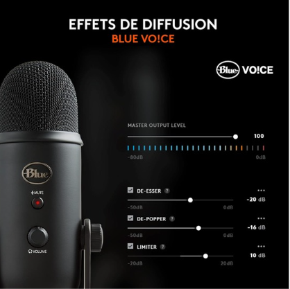 Blue Microphones Yeti : Le Micro USB Idéal pour Enregistrement et Streaming