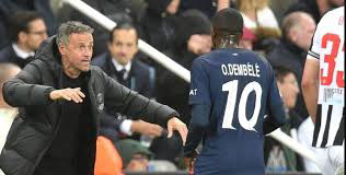  Ousmane Dembélé exclu par Luis Enrique pour le match contre Arsenal