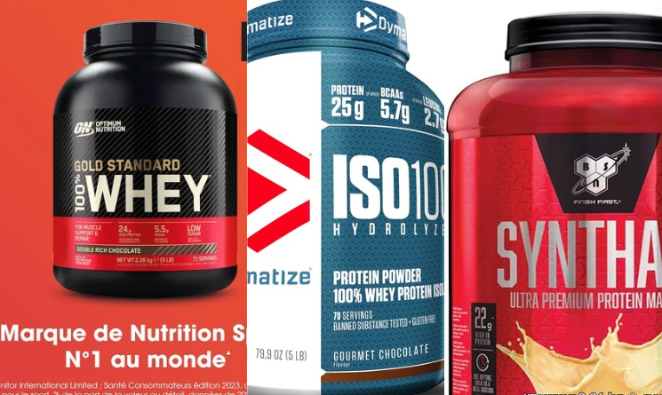  Comparatif : Optimum Nutrition Gold Standard 100% Whey vs. Autres Marques de Protéines Populaires