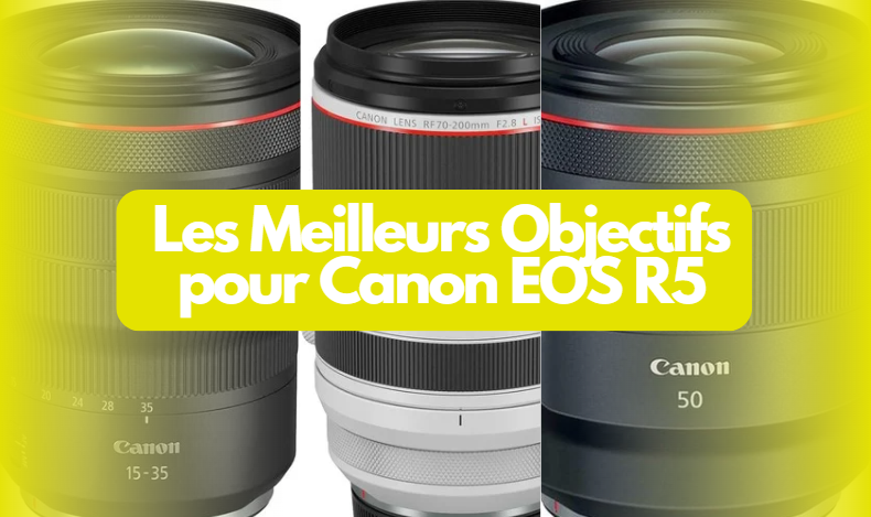  Les Meilleurs Objectifs pour Canon EOS R5