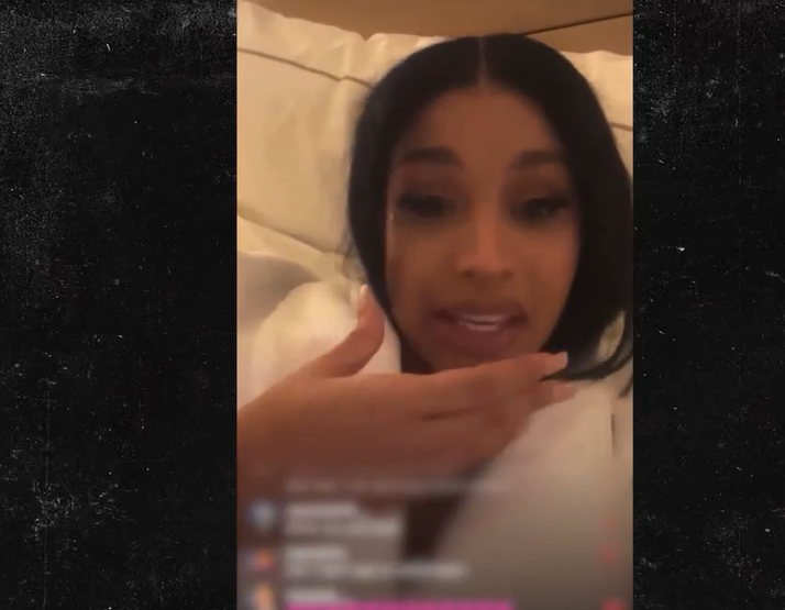  Cardi B ignorait qu’elle était enceinte lors de sa chirurgie de retrait d’injections aux fesses