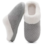 Chaussons Femme Arche Soutien Hiver Confort Mules Mode Chaîne Décoratif : Style et Confort pour l'Hiver