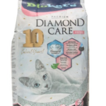 Biokat’s Diamond Care Fresh au parfum de talc - Litière fine pour chats au charbon actif et à l’Aloe vera