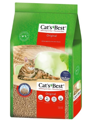 Découvrez la Litière pour Chats Cat’s Best Original : Une Solution Écologique et Efficace